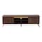 Baxton Studio Graceland Mid-Century Modern Transitional Walnut Brown Finished Wood 2-Door TV Stand 233-13272-ZORO - alternate 4